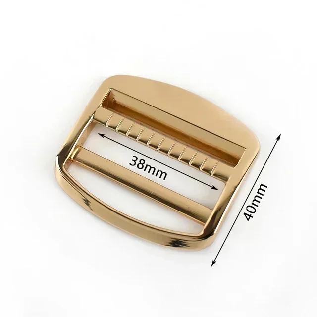 2/4/10Pcs Meetee 19/25/32/38mm Metal Adjustable Buckle Bag Straps Tri-Glide Clasp Webbing Connect Slider Buckles DIY Accessories