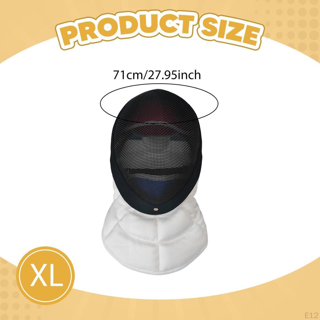 Fechtausrüstung, Degen-Ausrüstung, bequemer Gesichtsschutz, Fechthelm, für das tägliche Training