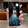 Casing For Realme 14 5G RMX5075 14T RMX5078 Phone Case Clear Luxury Butterfly Fashion Flowers Soft Silicone TPU Protective Cover