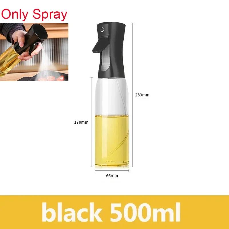 Oil Spray Bottle Camping BBQ Cooking Kitchen Baking Olive Oil Soy Sauce Dispenser Vinegar Air Fryer Sprayer Gadgets