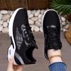 Women's Casual Korean Style Fly-Knit Running Shoes - Large Size