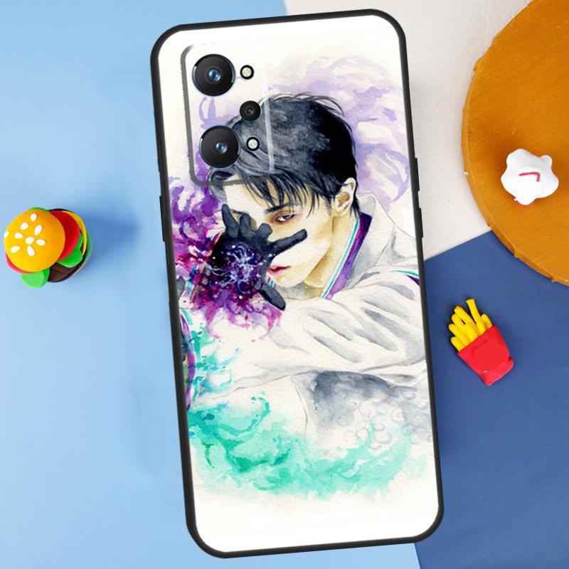 Japanese Skating Prince Yuzuru Hanyu For Realme C55 C67 C61 C75 C53 C51 C21Y C25S GT 6 6T 5 GT7 Pro 10 11 12 13 14 Pro Plus Case