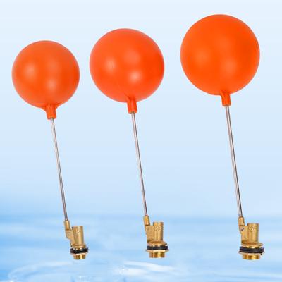 1/2" 3/4" 1" Float Valve Water Tank Brass Float Ball Valve Water Sensor Float Ball Valve Control Flow Control Float Sensor Valve