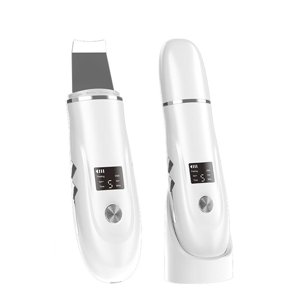 Face Cleaner Ultrasonic Skin Scrubber Vibration Face Spatula Blackhead Remover Cavitation Peeling Facial Lifting Skin Care Tools