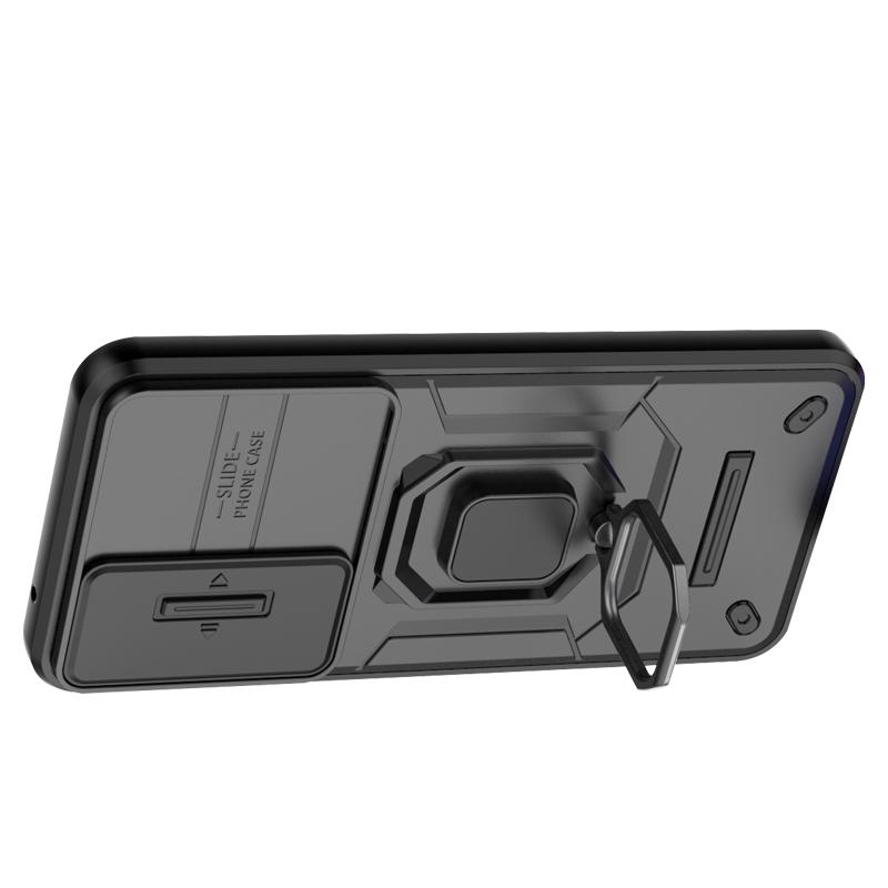 Slide Camera Lens Protector Armor Case For Samsung Galaxy A55 5G Military Grade Bumpers Ring Cover