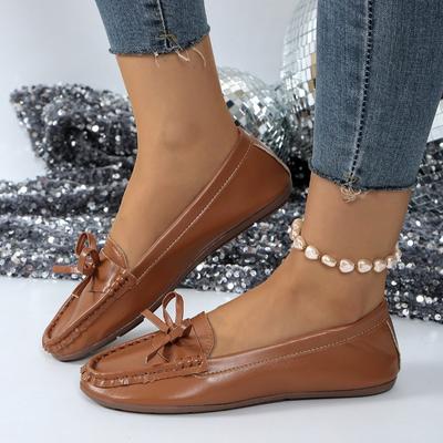 2024 Outono Sapatos Femininos Slip on Mocassins para Sapatilhas de Balé Mocassins Femininos Tênis Casuais Sapatos Baixos para Mulheres Sapatos Casuais