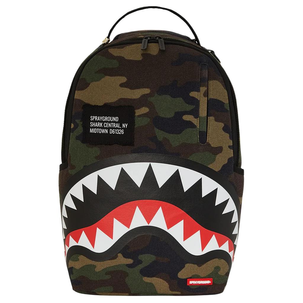 Sprayground Fashion Versatile Cotton Backpack Regular