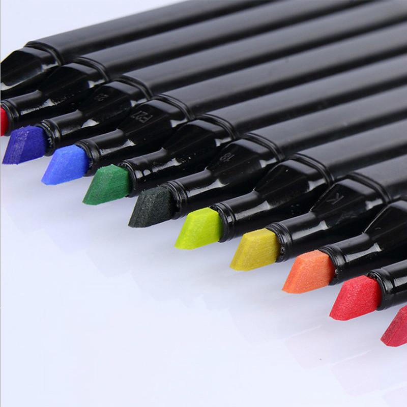 30/40/60/80 Color Markers Manga Drawing Markers Pen Based Sketch Felt-Tip Oily Twin Brush Pen Art Supplies