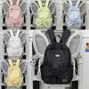 Schulrucksack für Mädchen aus Nylonmaterial mit geschwungenen Schultergurten für Jugendliche