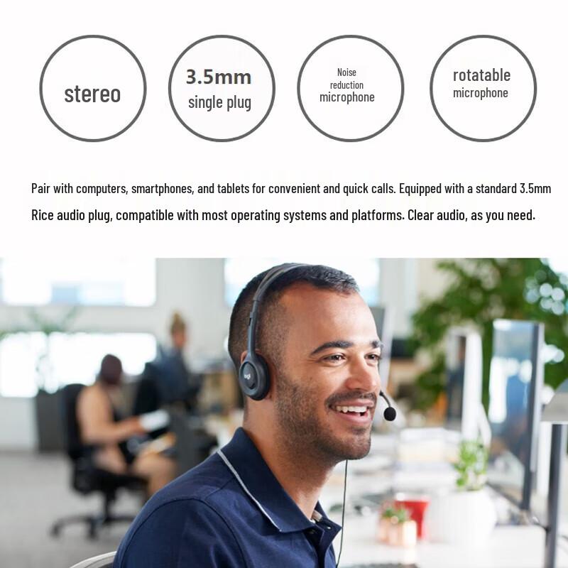 Logitech H111 Multi-Device Wired Headset