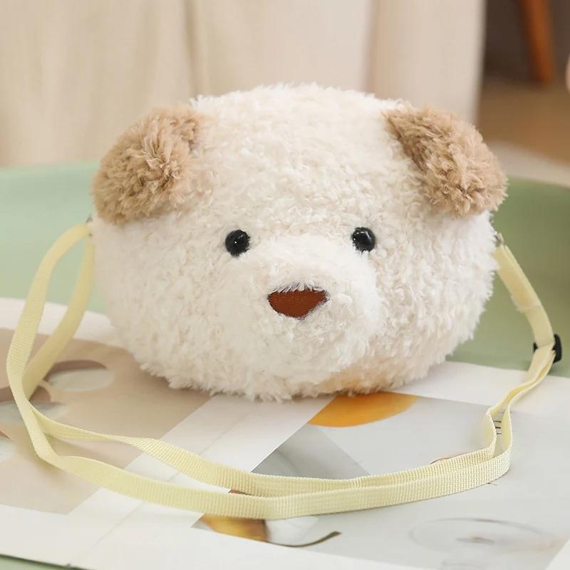 Niedliche Tierrucksäcke, Kuscheltier, Schwein, Bär, Hund, Tasche, Mädchen, Schultertaschen, Plüsch, Schulranzen für Schüler, Rucksack, Welpenspielzeug für Jungen