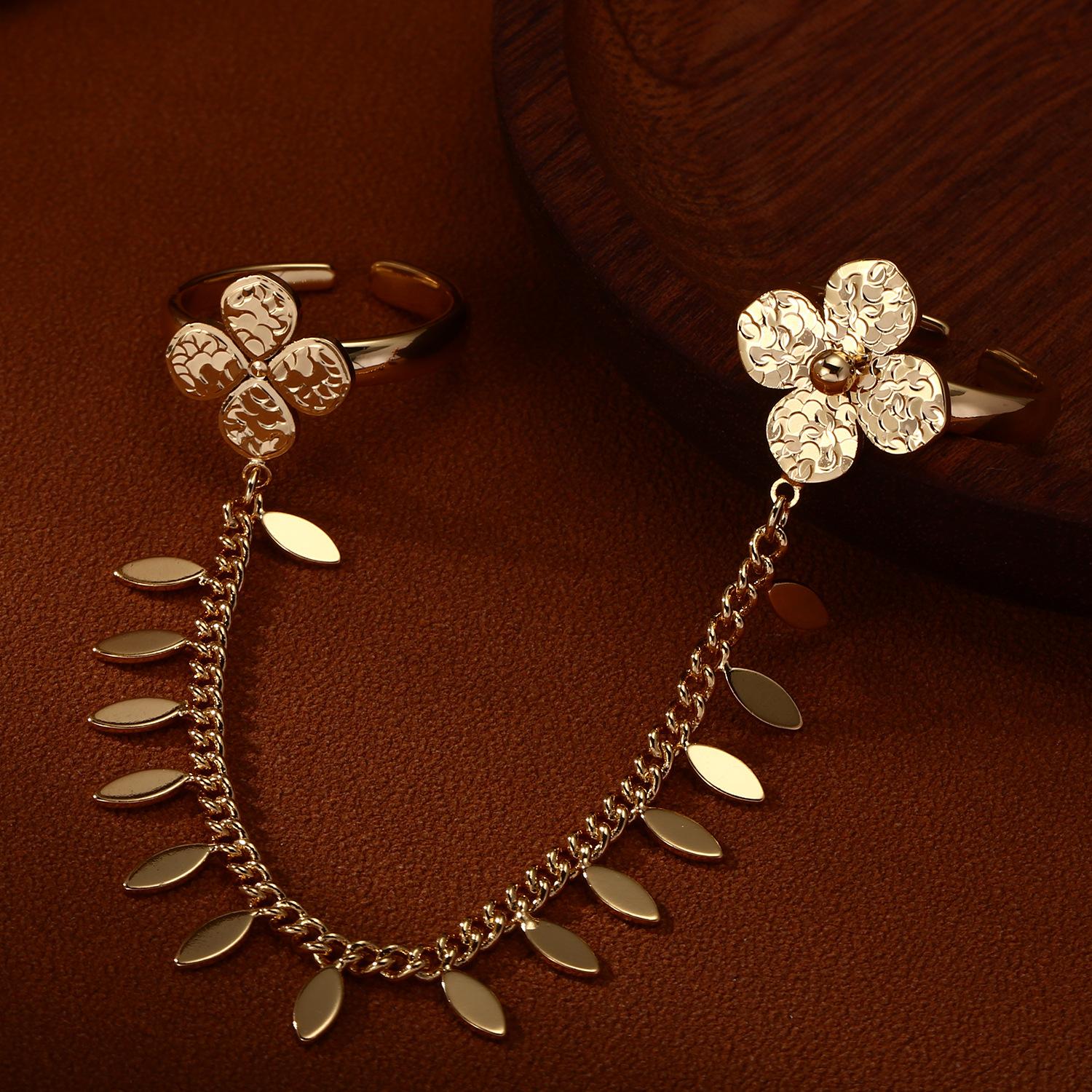 Minimalist Four-leaf Clover Ring - Exquisite Versatile and Effortlessly Chic for Women