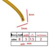 U-Shaped Rubber Anti-Collision & Edge Sealing Strip