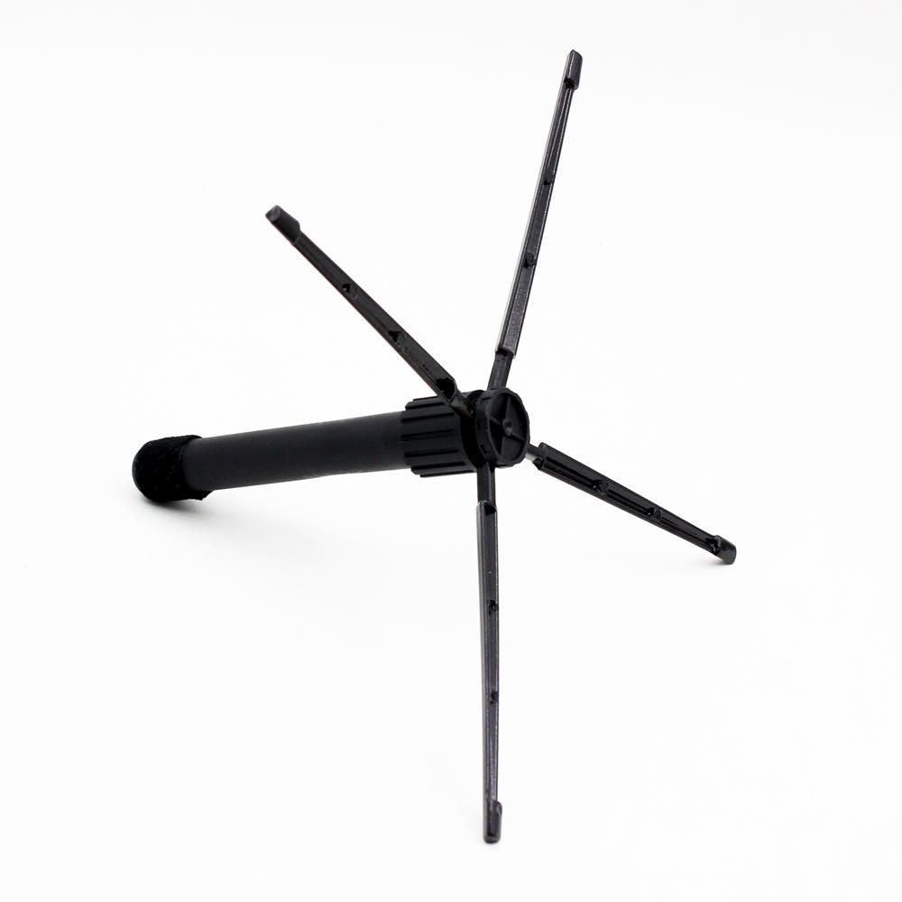 

Подставка для штатива для концертной флейты в стиле вестерн с 4 металлическими ножками, съемная, портативная, складная чёрный