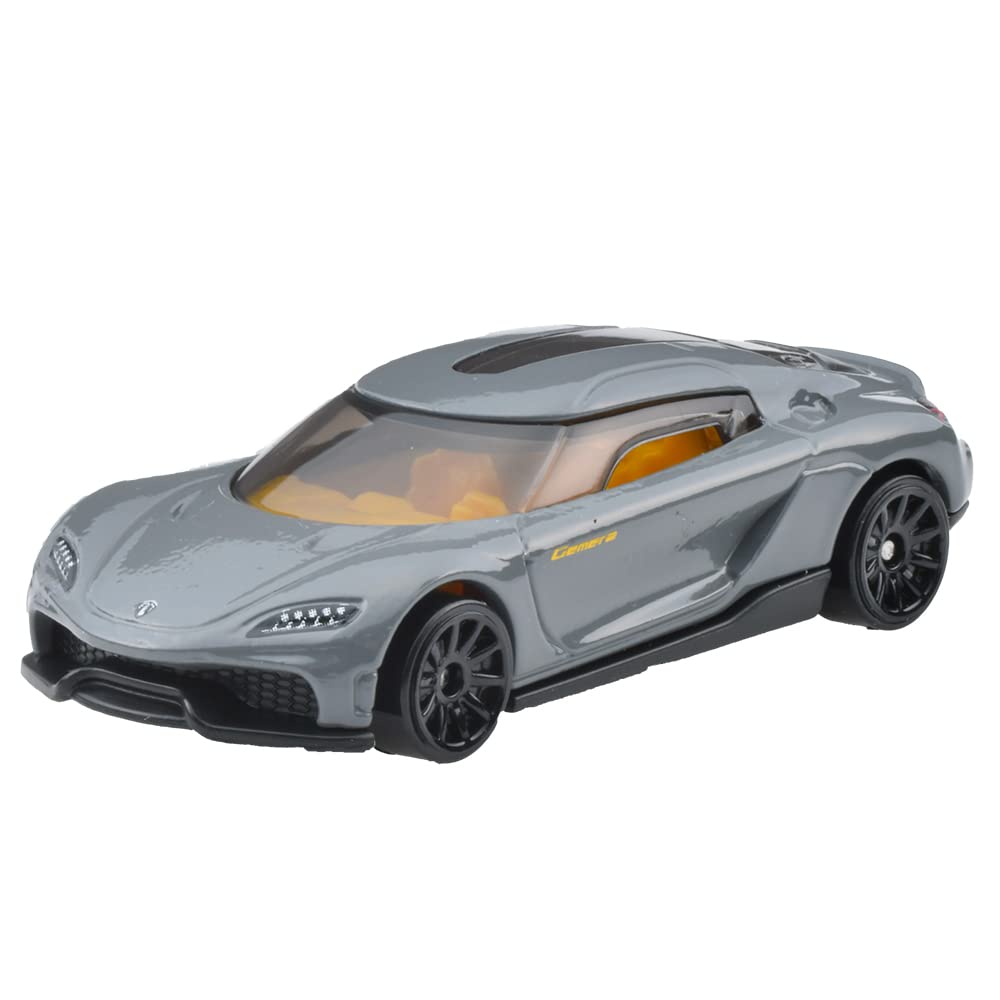 Hot Wheels Basic Car Koenigsegg Gemera Years Old and HHF19 Gray Mini [3 Up]