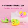 Mouse Model Animal Pull Back Car Toy Kids Gift Parent Child Interaction Play