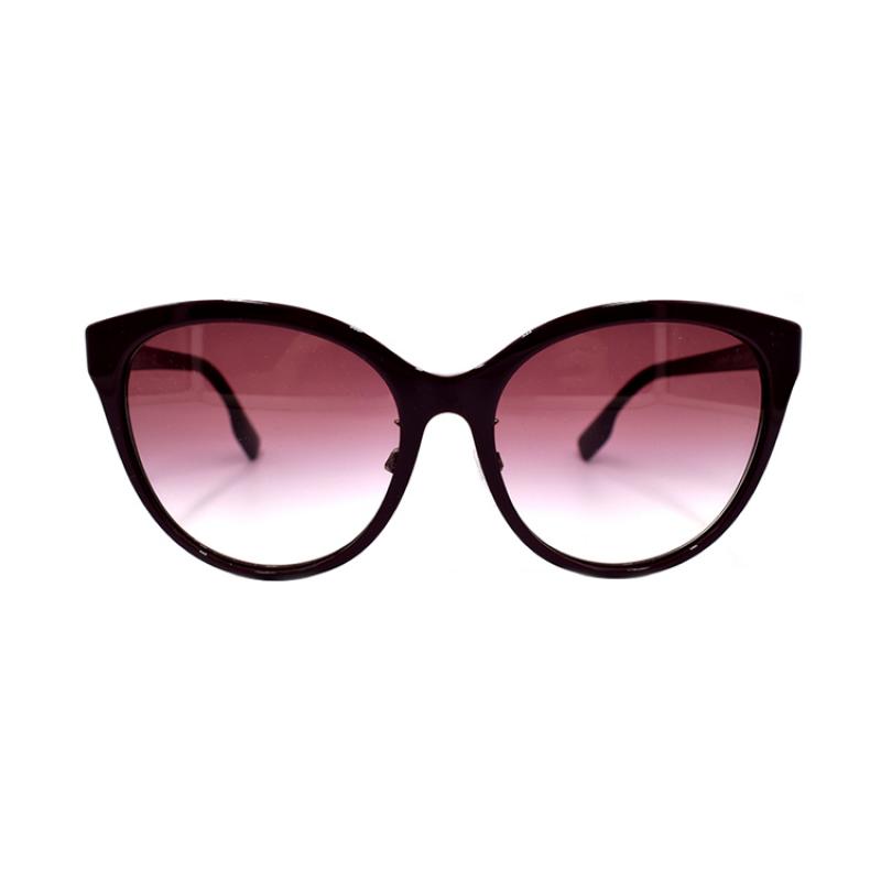 

BURBERRY B. MONOGRAM Elegant Modern Holiday Travel Sunglasses 4365F Women s Burgundy 57 бордовый