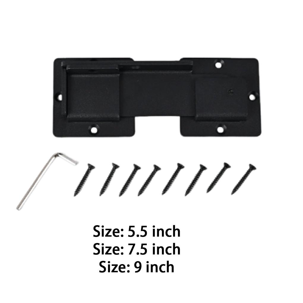 Hanging hole tumbler lock, aluminum alloy door lock hole, with accessories, strong long use, suitable sliding and