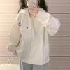 Women's 2024 American Retro Chic Lightweight Hooded Windbreaker