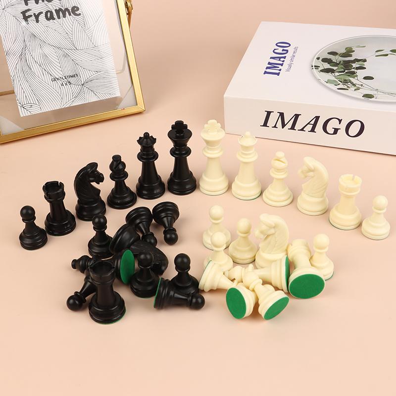 Mittelalterliches Schachspiel König Schach Hoch 95mm 75mm 65mm Schach Mittelalterliches Schachspiel Ohne Schachbrett 32 Schachfiguren Spiel