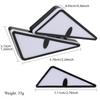 Motorcycle License Plate Screw Light Triangular Devil Eye Modified General Motorcycle Decorative Accessories Car Light