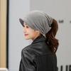 Winter Warm Head Wrap Cap Solid Color Plait India Hat New Fashion Cancer Chemo Hat  for Outdoor