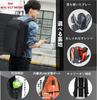 [ABIBA] Men's Business Rucksack, Square Large Capacity, For Travel, PC, School, Commuting, Business Trips, USB Charging Port, Black, Prevents