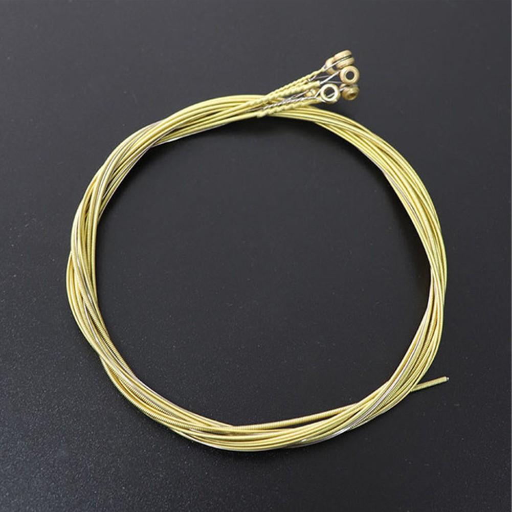 10 Sets of 6 Guitar Strings Replacement Steel String for Acoustic Guitar 1st-6th