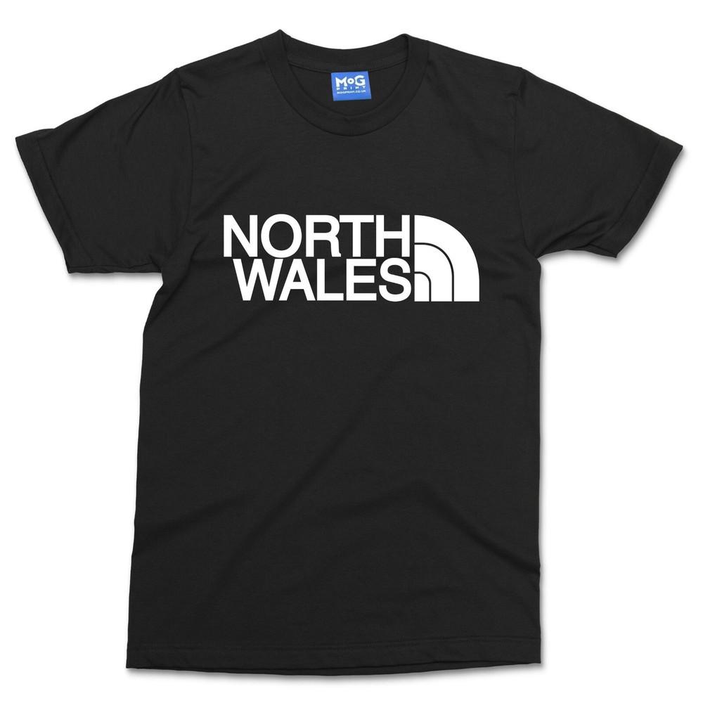 North Wales Parody T-shirt Welsh Heritage Proud Cymry Cymru Rugby Football Fan