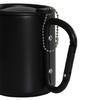 Camping Mug Insulated Mug with Carabiner Handle & Lid Portable Picnic Water Mug