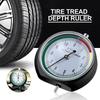 Zifferblatt-Reifenprofilmessgerät Radreifenmessung Reifenlineal Reifenprofiltiefenmesser Zeiger Profiltiefenmesser