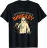 My Favorite Spirit Is Whiskey Funny Ghost Halloween Costume T-Shirt