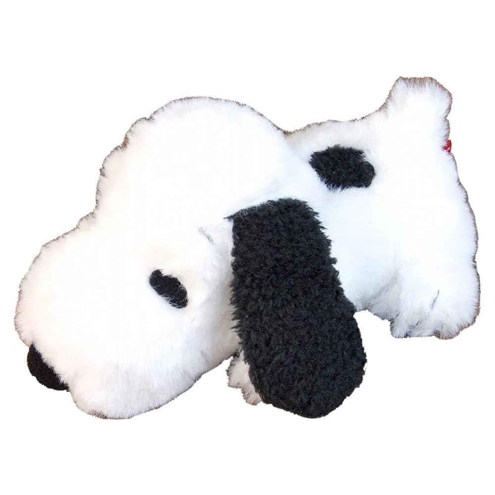 Nakajima Corporation Peanuts Fuwakuta Snoopy Plush Toy Black 160348-21