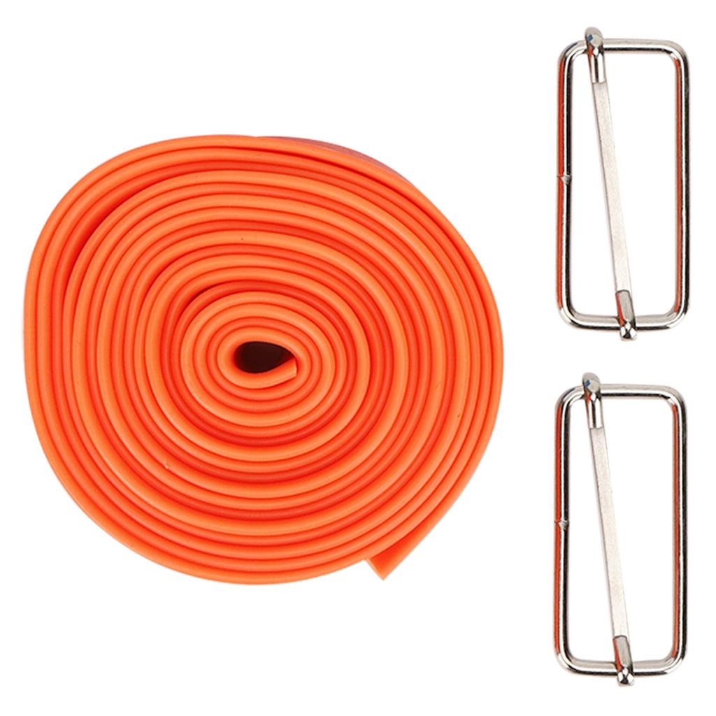 2,5 m Elastisches Spannband Dehnbares Krafttrainingsband mit Schnallen für Frauen Mädchen