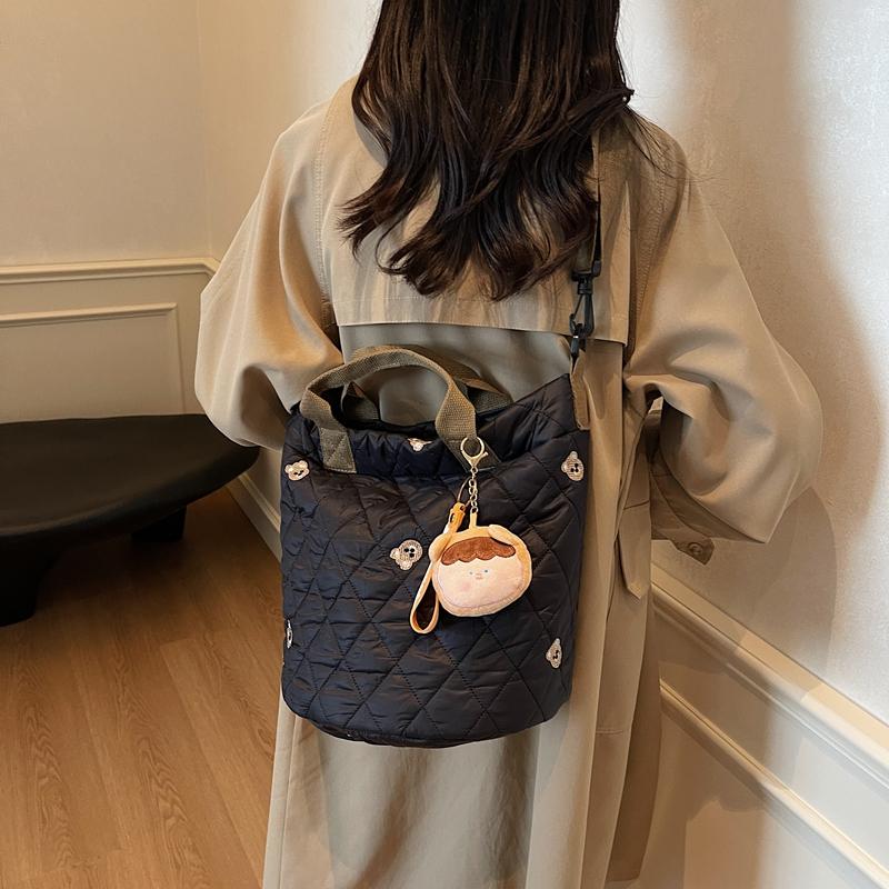 Большая вместительная сумка-тоут для учебы — фото 3