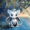 Acrylic Unique Dragon Vehicle Ornament Stylish Cartoon Rearview Mirror Decor Piece