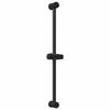 Shower Head Holder Black 71 Cm Stainless Steel