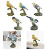 Simulationsvogelfiguren Simulierte Sammlerornamente Miniaturvögel Dekor