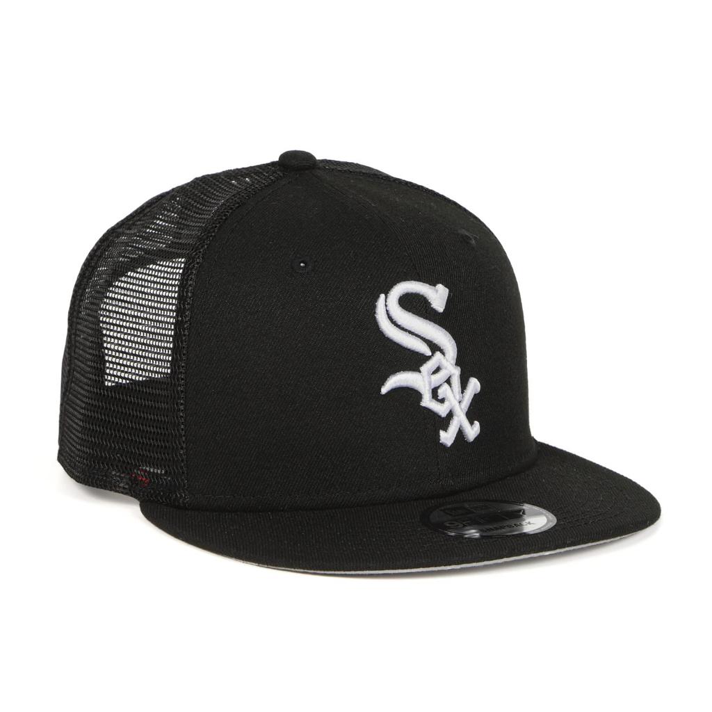 New Era MLB 9FIFTY Chicago White Sox Mesh Snapback Kappe Einheitsgröße,