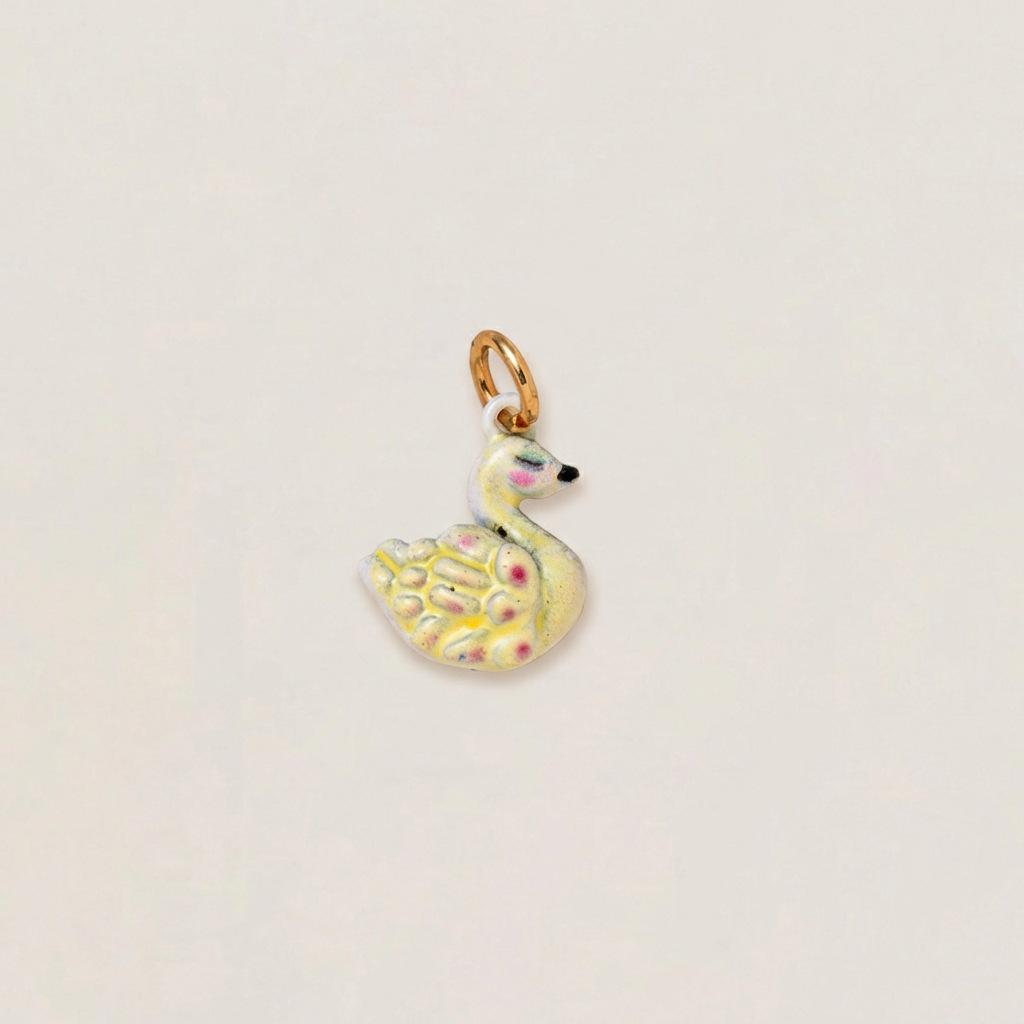 Europe's Hot-Selling Cute Pendant DIY Necklace: Little Fox, Rocking Horse, Mushroom, Swan, Rabbit, Rooster