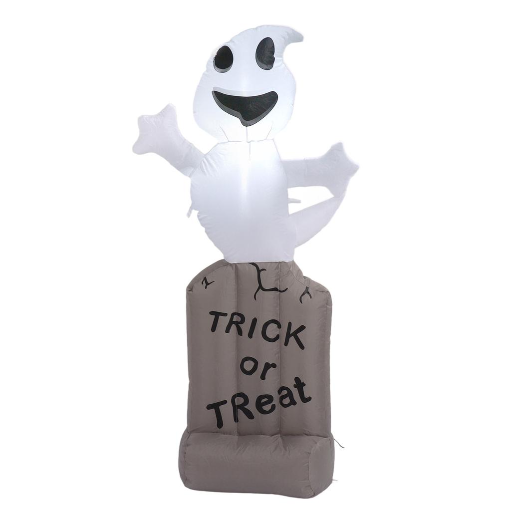 Inflatable Ghosts Tombstones Decoration 5Ft LED IP44 Waterproof With Blower Blow Up Ghosts