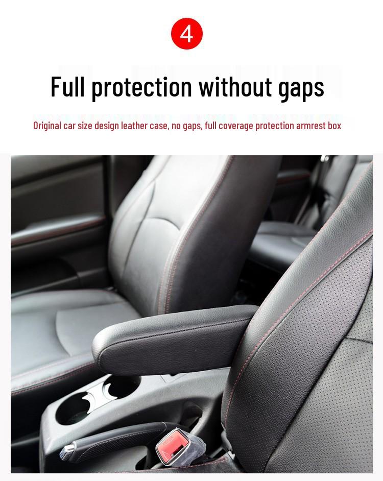 BYD S6 Driver's Seat Armrest Leather Cover - Custom Fit Replacement