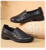 Genuine Leather Soft Sole Slip-on Shoes for Women, Non-slip, Comfortable, Plus Size, Autumn Style - Model 801319