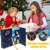 Christmas Calendar Box Refillable Advent 24 Days Christmas Eve Advent Calendar Gift Filling Empty Box Advent Calendar For Kids