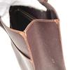 HERMES White bus GM Hand Bag Shoulder Bag Tote Bag Coromandel Brown