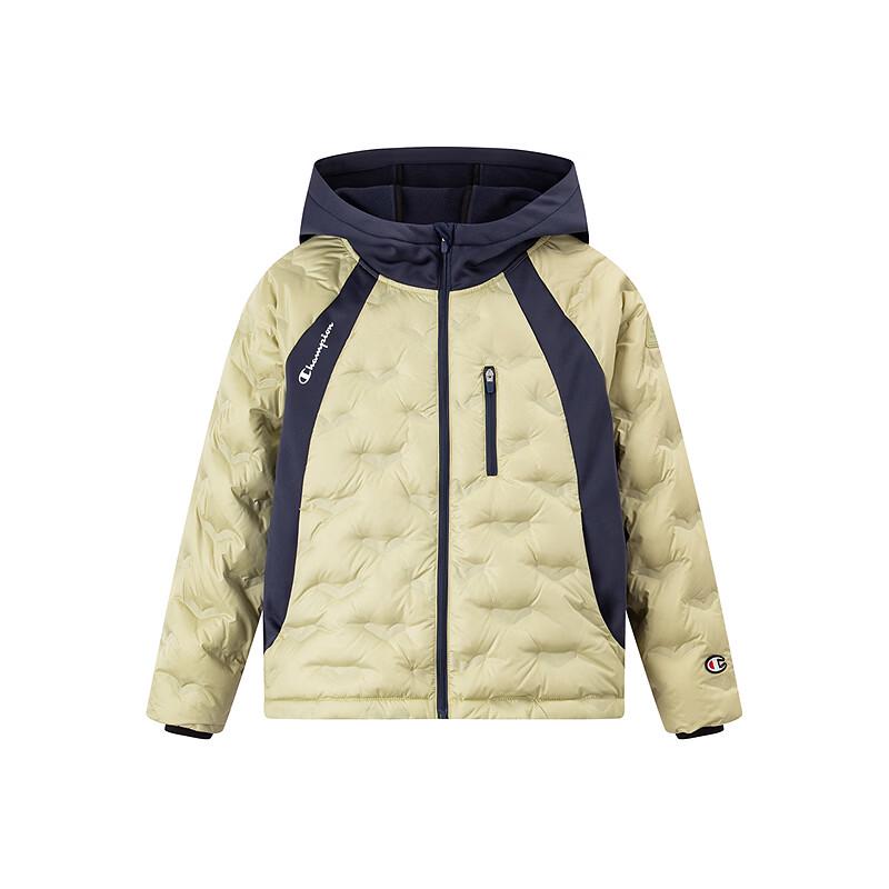 Champion Kids Lightweight Color-Block Hooded Down Jacket