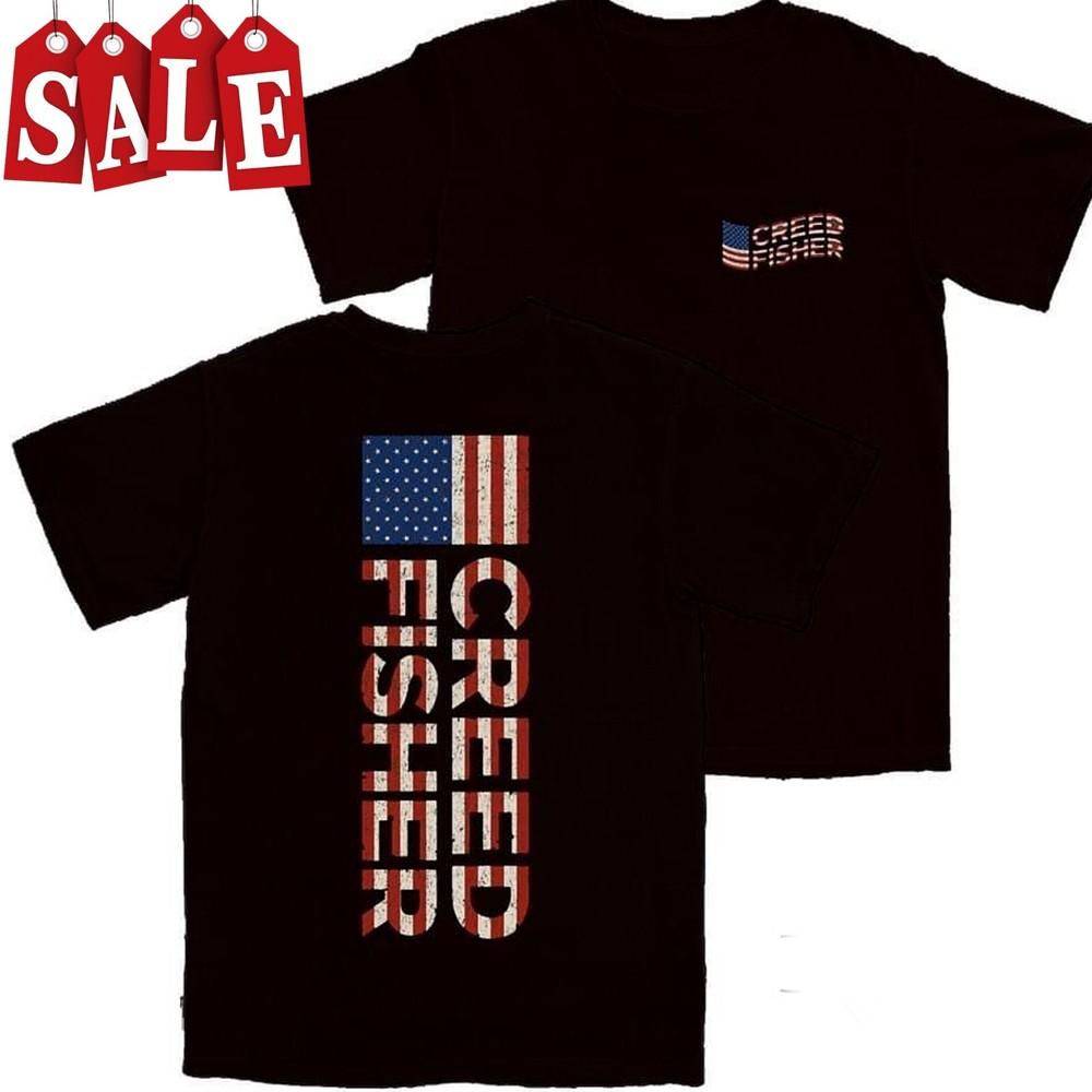Rare Creed Fisher Singer Men Black All Size BL1.62 Unisex T-Shirt S
