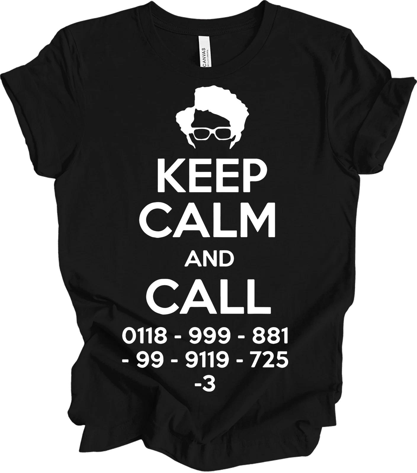 Keep Calm and Call The IT Crowd T shirt XL