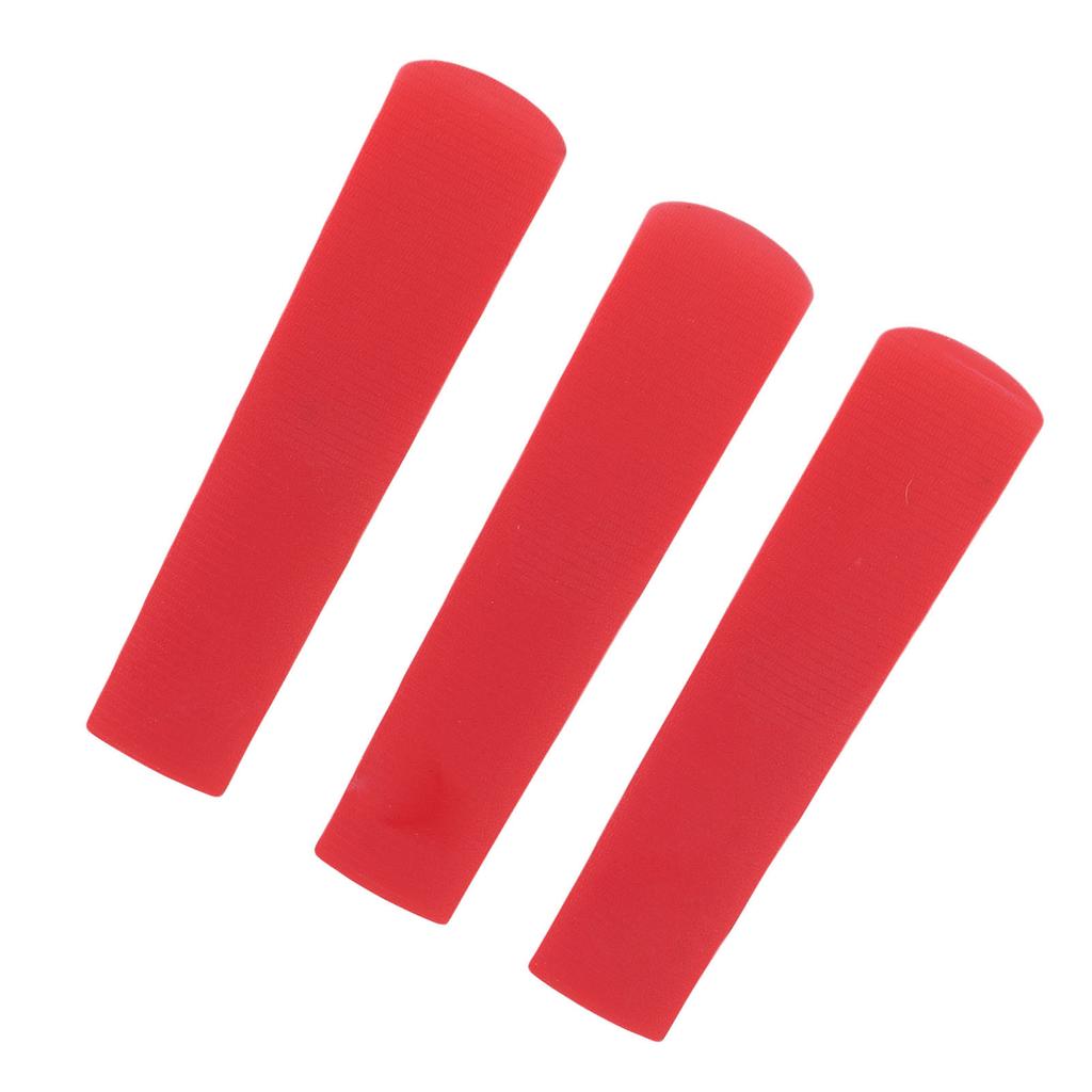 3dílné pryskyřičné plátky pro alt saxofon, 2,5dílné, opravné příslušenství pro plátky, červené