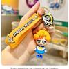 Lovely Ring Key Charming Anime Key Holder Character Silicone